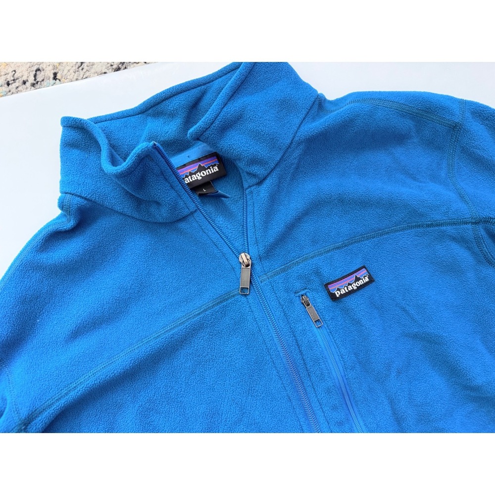 Patagonia Better Sweater Full Zip Fleece Jacket Mens Large Blue 219639 - Picture 2 of 5